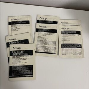 Aesop Samples and Dustbag